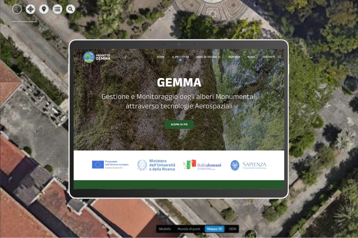Sito web del progetto GEMMA
